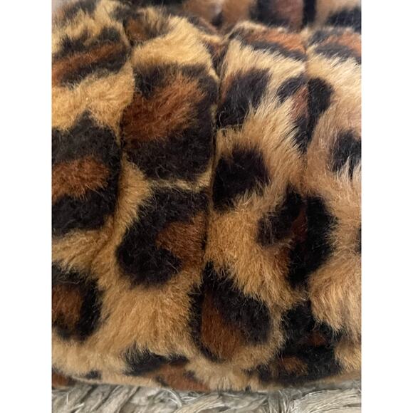 UGG Kids' Fluff Yeah Spotty Faux Shearling Genuine Sheepskin Sandal 4 - Picture 5 of 7